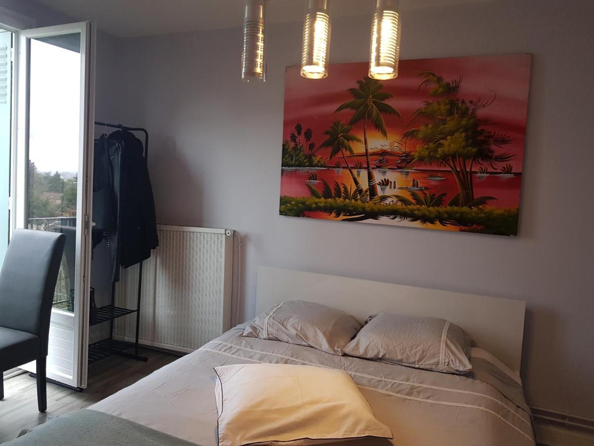 Chambres A Louer Dans Appartement Balcon - Wifi - Parking Gratuit Nevers Dış mekan fotoğraf