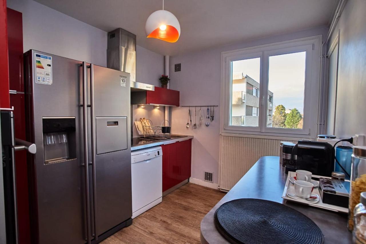 Chambres A Louer Dans Appartement Balcon - Wifi - Parking Gratuit Nevers Dış mekan fotoğraf
