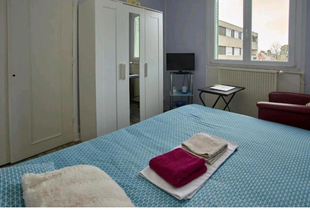 Chambres A Louer Dans Appartement Balcon - Wifi - Parking Gratuit Nevers Dış mekan fotoğraf
