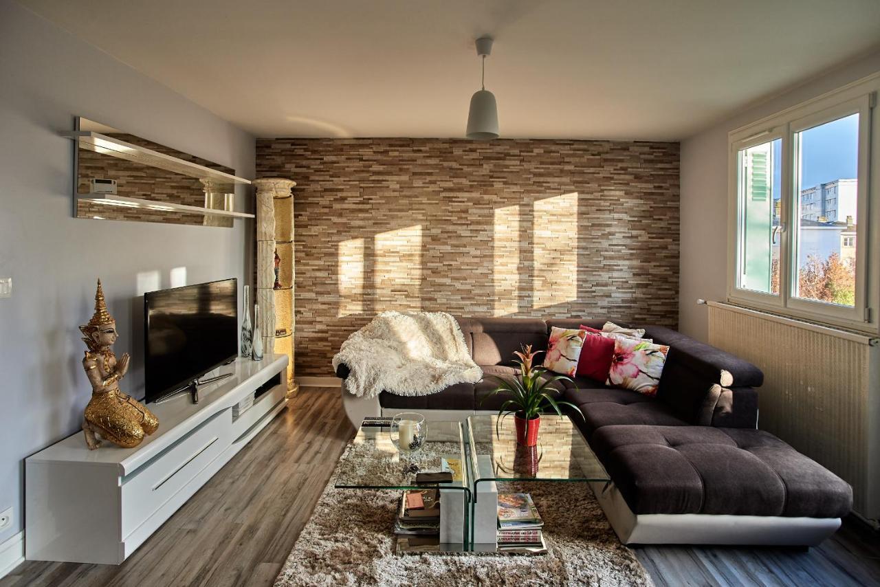 Chambres A Louer Dans Appartement Balcon - Wifi - Parking Gratuit Nevers Dış mekan fotoğraf